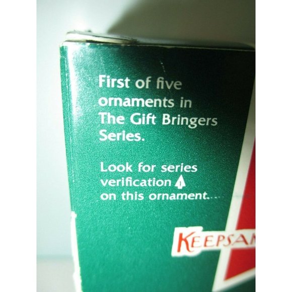 The Gift Bringers First Edition 1989 Hallmark Keepsake Ornament Glass Ball New - Picture 6 of 11